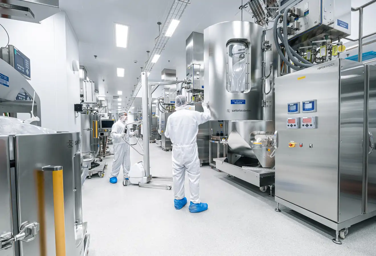 biologics clean room 