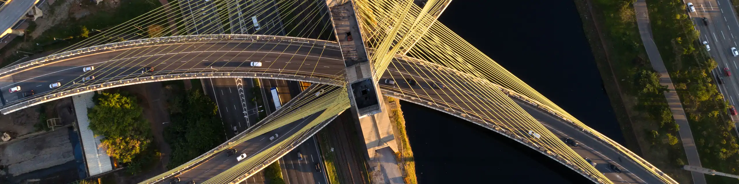 Estaiada Bridge in Sao Paulo, Brazil.