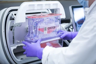 Automated production of gene-modified chimeric antigen receptor T cells using the Cocoon® Platform